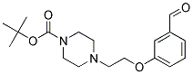 4-[2-(3-Formylphenoxy)ethyl]piperazine, N-BOC protected Struktur