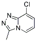 8-Chloro-3-methyl[1,2,4]triazolo[4,3-a]pyridine Struktur