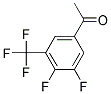 3',4'-Difluoro-5'-(trifluoromethyl)acetophenone Struktur