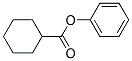 Phenyl cyclohexanecarboxylate Struktur