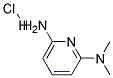 N,N-DIMETHYL 2,6-PYRIDINEDIAMINE HCL Struktur