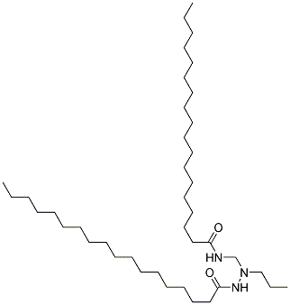 DISTEARAMIDOPROPYLMETHYLAMINE Struktur