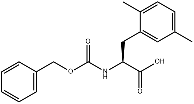 Cbz-2,5-Dimethy-L-Phenylalanine Struktur