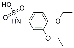 3,4-diethoxyphenylsulfamic acid Struktur