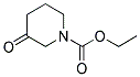 N-(Ethoxy carboNyl)-3-piperidoNe Struktur