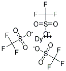 DYSPROSIUM (III) TRIFLUOROMETHANESULFONATE 98% Struktur