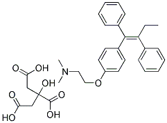 TAMOXIFEN CITRATE(REAGENT / STANDARD GRADE) Struktur