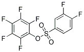 PENTAFLUOROPHENYL 3,4-DIFLUORO-BENZENESULFONATE 97% Struktur