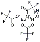 EUROPIUM(III) TRIFLUOROACETATE HYDRATE, 99.9% (METALS BASIS) Struktur