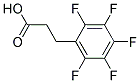 3-(PENTAFLUOROPHENYL)PROPIONICCID Struktur