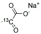 PYRUVIC ACID SODIUM SALT-[2-13C] Struktur