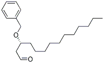 (R)-3-BENZYLOXY-TETRADECANAL Struktur