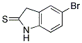 5-BROMO-1,3-DIHYDRO-INDOLE-2-THIONE Struktur