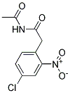 N-(2-Nitro-4-Chlorophenyl)-Acetyl Acetamide Struktur