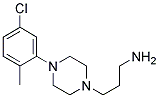 3-[4-(5-Chloro-2-Methylphenyl)Piperazin-1-Yl]Propan-1-Amine Struktur