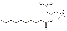 L-CarnitineDecanoate Struktur