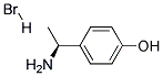 (S)-1-(4-Hydroxyphenyl)-1-AminoethaneHbr Struktur