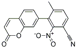 Methylumbelliferryl-Nitrobenzonitrile Struktur