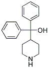 Diphenyl-Piperidine-4-Yl-Methanol Struktur