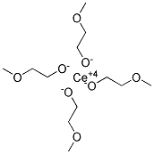 Cerium(IV) methoxyethoxide, 18-20% in methoxyethanol Struktur