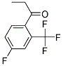 4'-Fluoro-2'(trifluoromethyl)propiophenone, 97+% Struktur