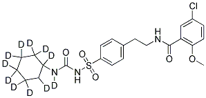 GLYBURIDE-D11 Struktur