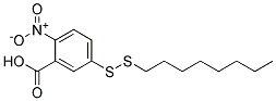 5-(OCTYLDITHIO)-2-NITROBENZOIC ACID Struktur