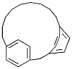 TRICYCLO[14.2.2.2(3,6)]DOCOSA-1(19),3(22),4,6(21),16(20),17-HEXAENE Struktur