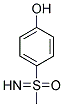 S-METHYL-S-(4-HYDROXYPHENYL) SULFOXIMINE Struktur