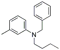 N-BUTYL-N-BENZYL-M-TOLUIDINE Struktur