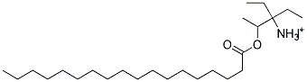 METHYLDIETHYL-2-(STEAROYLOXY)ETHYL AMMONIUMIODIDE Struktur