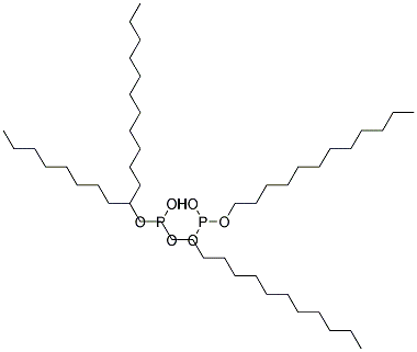 DI-N-DODECYL PHOSPHITE, (PHOSPHOROUS ACID DI-N-DODECYL ESTER) Struktur