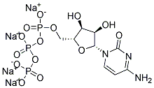 CYTIDINE-5'-TRIPHOSPHORIC ACID TETRASODIUM SALT Struktur