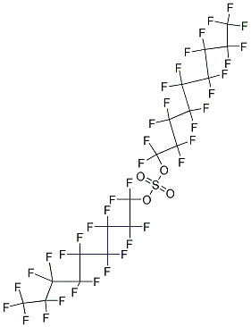BIS(PERFLUORONONYL)SULPHATE Struktur
