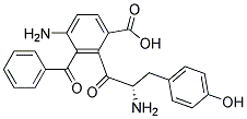 BENZOYL-L-TYROSYL-P-AMINOBENZOIC ACID Struktur