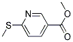 6-(METHYLTHIO)-3-PYRIDINECARBOXYLIC ACID METHYL ESTER Struktur