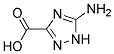 5-AMINO-1,2,4-TRISZOLE-3-CARBOXYLIC ACID Struktur