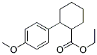 5-(P-METHOXYPHENYL)-4-ETHOXYCARBONYL- CYCLOHEXANE Struktur