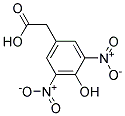 4-HYDROXY-3,5-DINITROPHENYLACETIC ACID Struktur