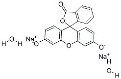 FLUORESCEIN DISODIUM SALT DIHYDRATE, PURE Struktur