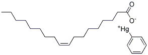 PHENYLMERCURIC OLEATE SOLUTION 100UG/ML IN ACETONITRILE 1ML Struktur