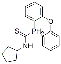 N-CYCLOPENTYLOXO(DIPHENYL)PHOSPHORANECARBOTHIOAMIDE, TECH Struktur