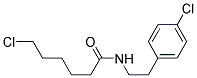 6-CHLORO-N-(4-CHLOROPHENETHYL)HEXANAMIDE, TECH Struktur