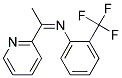 N-(1-PYRIDIN-2-YLETHYLIDENE)-2-(TRIFLUOROMETHYL)ANILINE, TECH Struktur