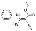 ETHYL 3-ANILINO-2-CYANO-3-MERCAPTOACRYLATE, TECH Struktur