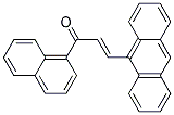 3-(9-ANTHRYL)-1-(1-NAPHTHYL)PROP-2-EN-1-ONE, TECH Struktur