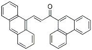 3-(9-ANTHRYL)-1-(9-PHENANTHRYL)PROP-2-EN-1-ONE, TECH Struktur