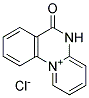 6-OXO-5H,6H-PYRIDO[1,2-A]QUINAZOLIN-11-IUM CHLORIDE Struktur