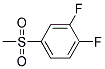 METHYLSULPHONYL-3,4-DIFLUOROBENZENE Struktur