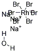 SODIUM HEXABROMORHODATE(III) HYDRATE, Struktur